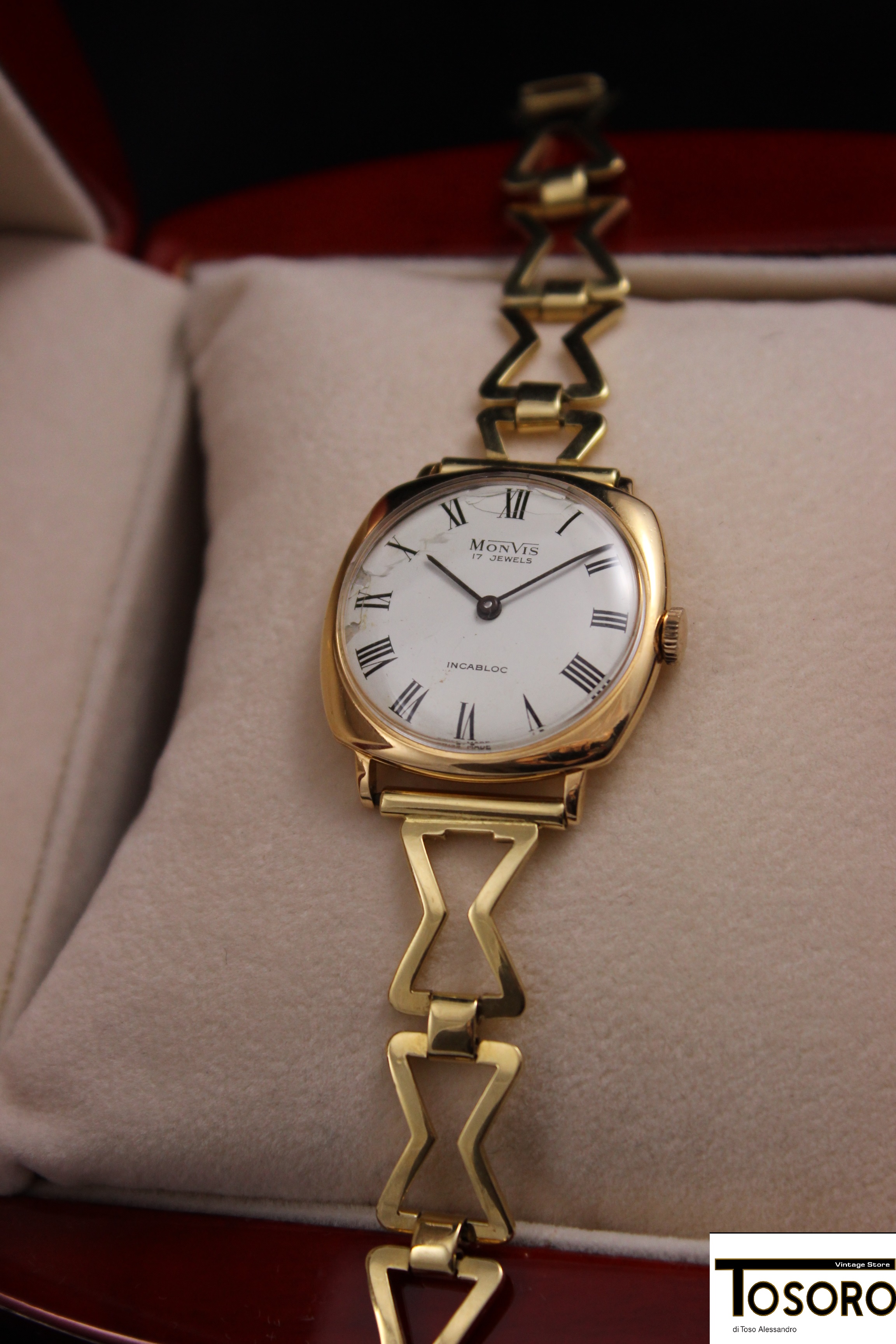 Orologio monvis oro clearance